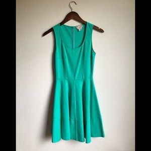 Love...Ady sea green flounce dress